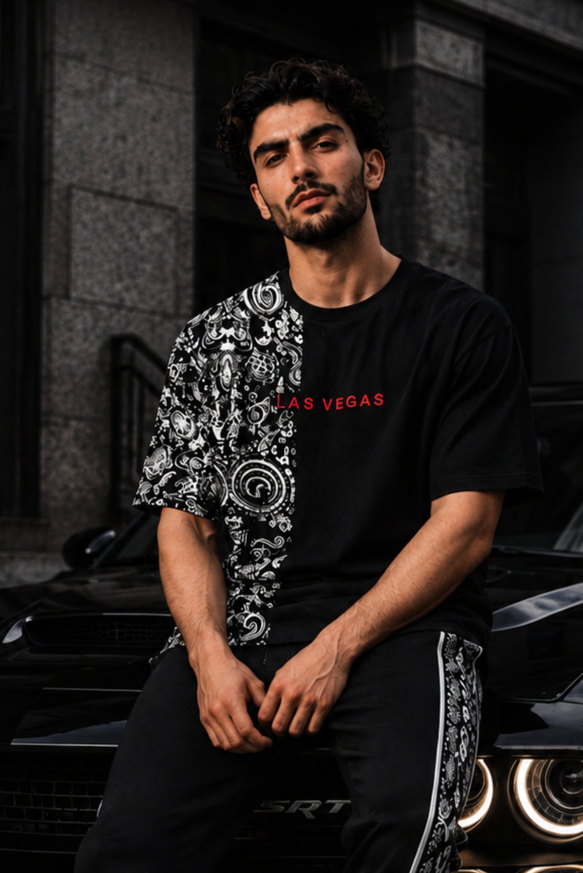 PAISLEY DROP TEE